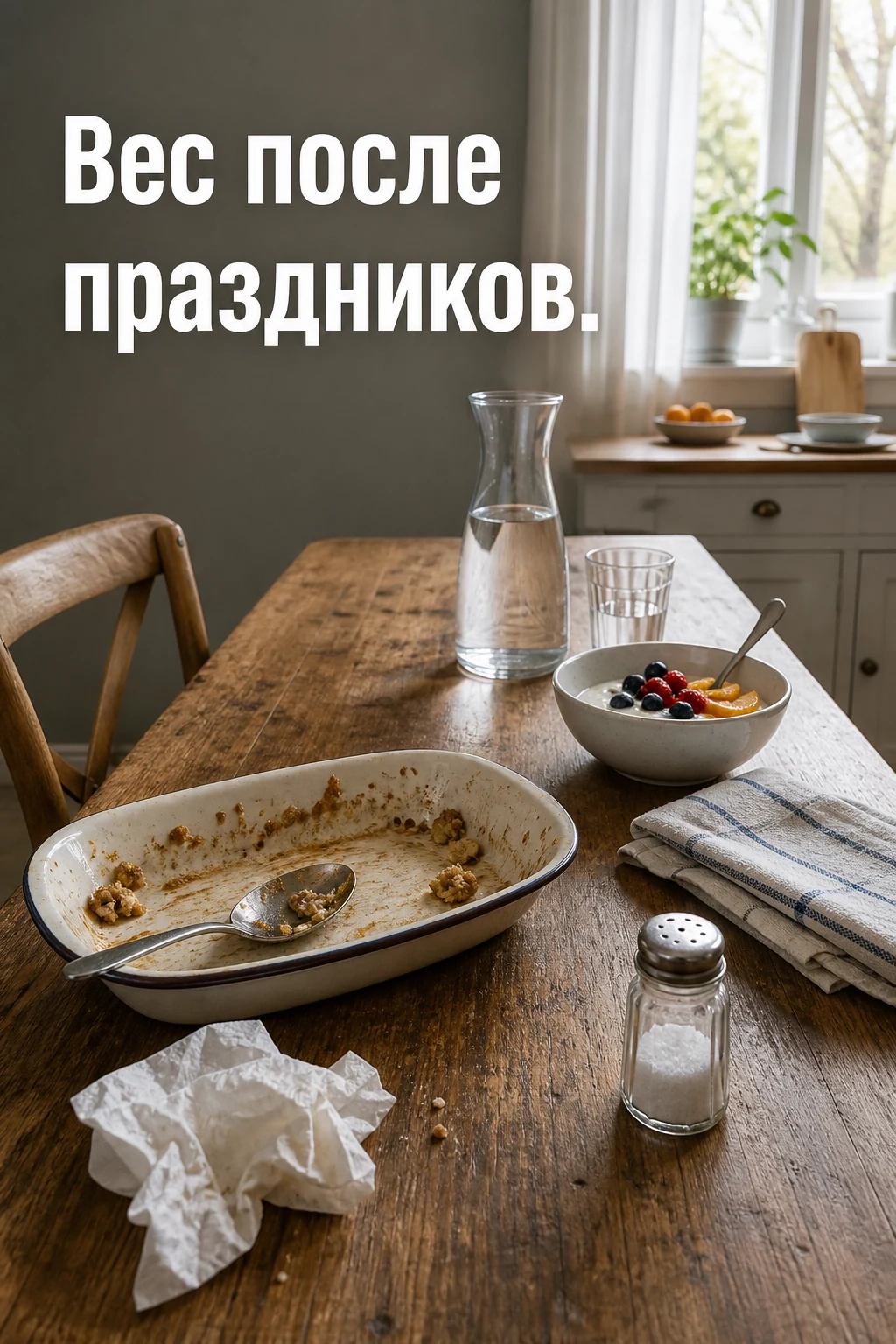 Вес после праздников: почему не нужно срочно себя «исправлять»