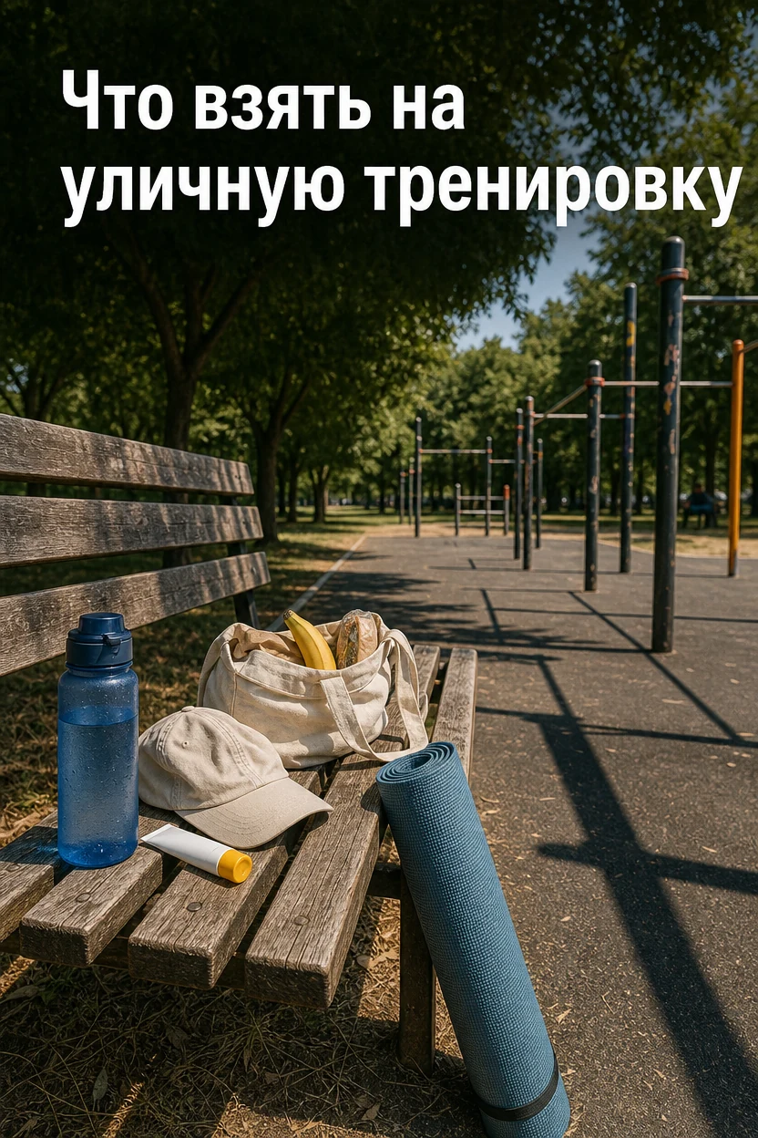 Уличная тренировка: силы — на движение, а не на жару