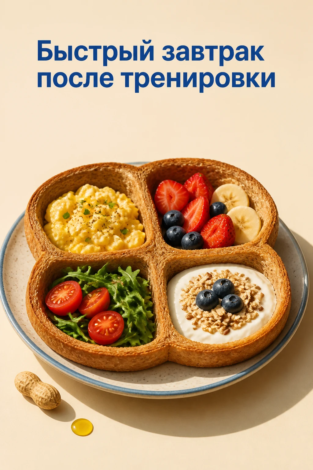 Что съесть после тренировки: нормальная еда без сложных схем