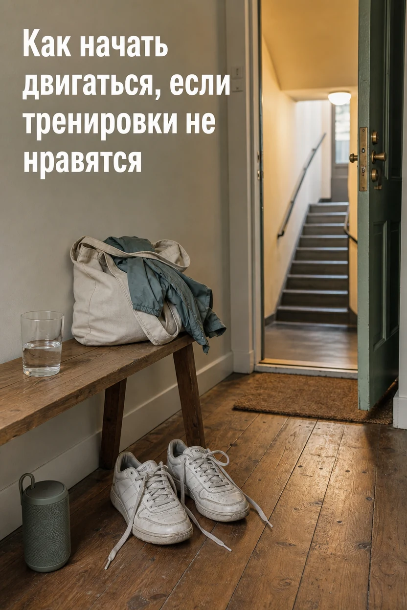 Как начать двигаться, если тренировки совсем не нравятся